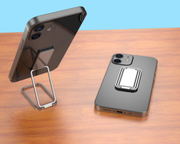 Soporte Metálico Plegable para Teléfono y Tablet con Anillo Adhesivo - Image 6