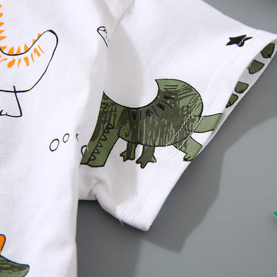 Traje Casual Infantil con Estampado Dinosaurio Completo - Image 2