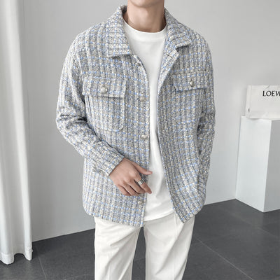 Chaqueta Casual Holgada para Hombre - Abrigo Ligero de Moda