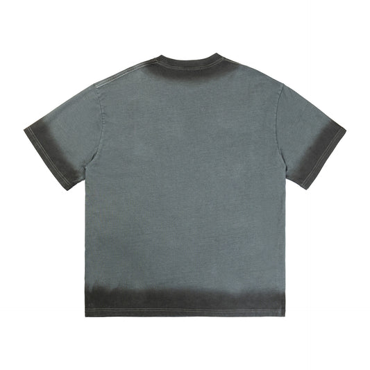 Camiseta Estampada Manga Corta Doble Hilo Lavado Oscuro - Image 2