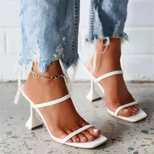 Sandalias de Tacón Alto Elegantes para Mujer - Diseño Slim Moderno