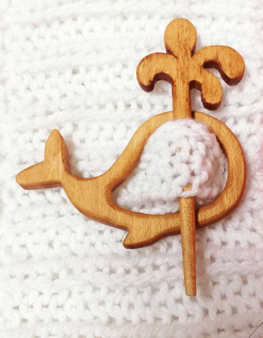 Broche de Chal de Madera Natural - Alfiler Elegante para Mujer - Image 4