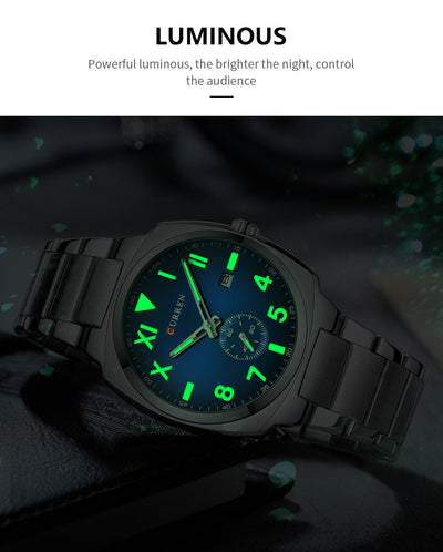 Reloj de Cuarzo Resistente al Agua para Hombre - Estilo Ejecutivo - Image 12