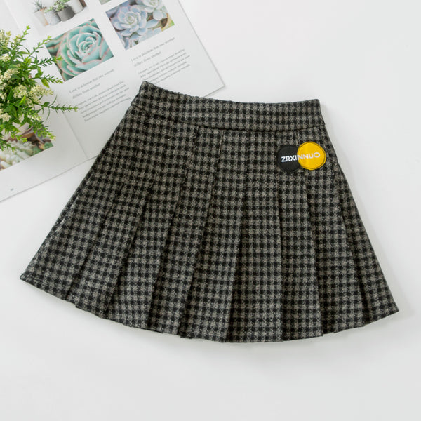 Falda Escocesa Plisada Infantil - Colección Otoño Invierno
