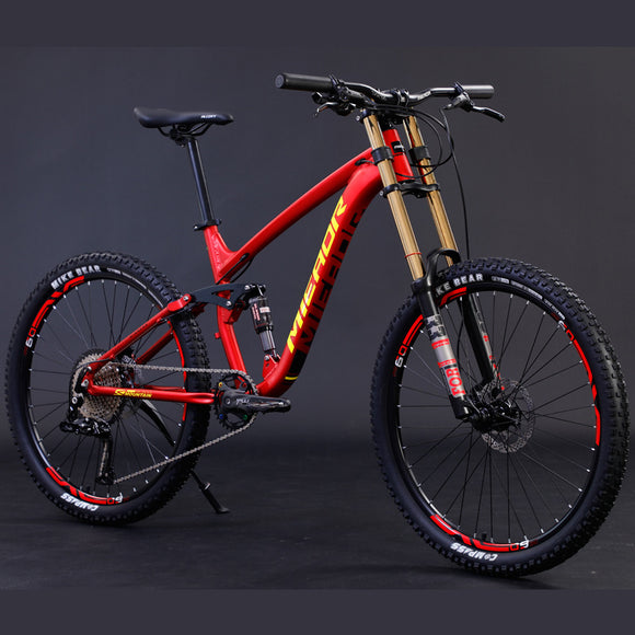 Bicicleta de Montaña con Suspensión Trasera de Aleación de Aluminio y Frenos Hidráulicos
