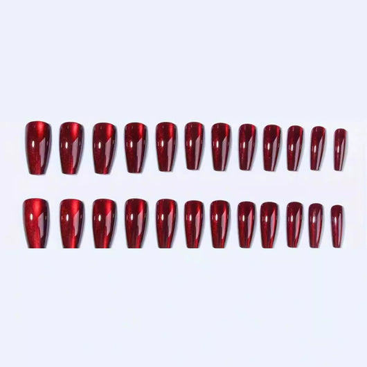Pegatinas de Uñas Efecto Ojo de Gato 30 Piezas Largo T - Image 4