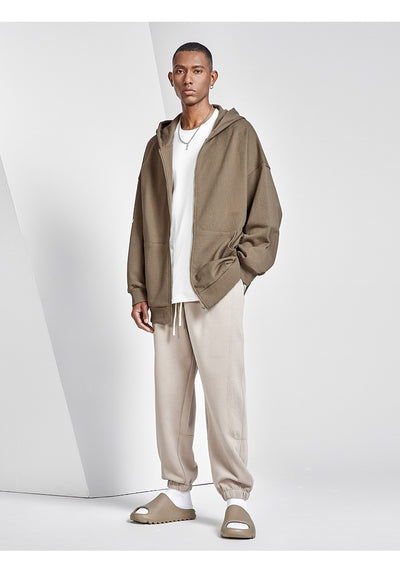 Abrigo Sudadera con Capucha Forrada en Fleece para Hombre - Image 16