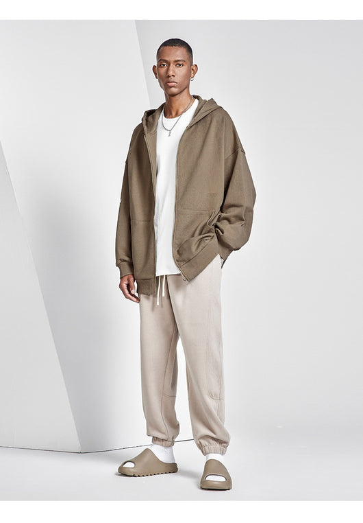 Abrigo Sudadera con Capucha Forrada en Fleece para Hombre - Image 16