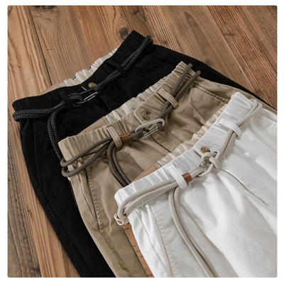 Pantalones Overol Japoneses Holgados para Hombre - Image 30