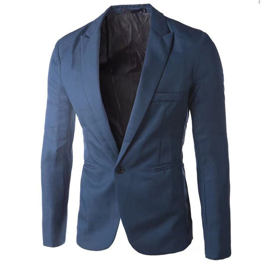 Saco Casual de Botón Simple para Hombre - Corte Moderno - Image 3