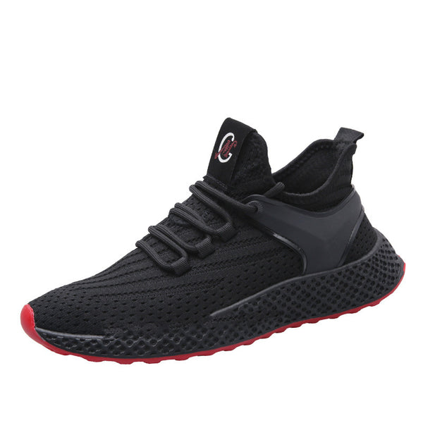 Zapatos Casuales Deportivos Hombre Malla Transpirable Tejido Volador