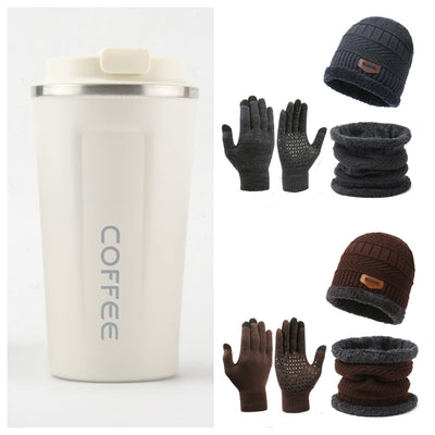 Conjunto Invernal 3 en 1: Bufanda, Guantes y Gorro de Lana Térmica - Image 25