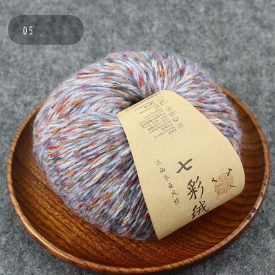 Hilo de Lana Multicolor para Crochet Artesanal - Ovillo Mediano Grueso - Image 8