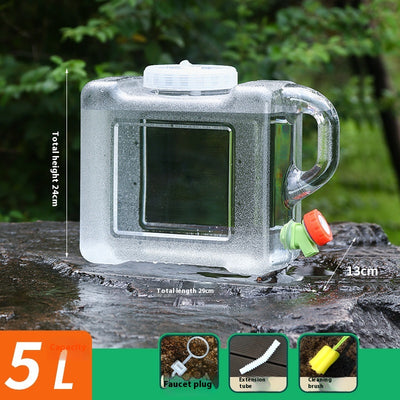 Cubo de Agua Portátil con Grifo para Camping y Viajes - Image 6
