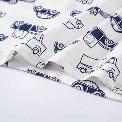 Playera Infantil con Estampado de Auto - Manga Corta para Niños - Image 3