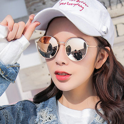 Gafas de Sol Redondas para Mujer - Estilo Urbano - Image 7
