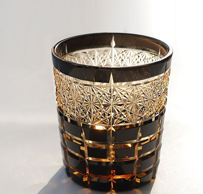 Vaso de Cristal Asterismo Estilo Edo Japonés - Image 28