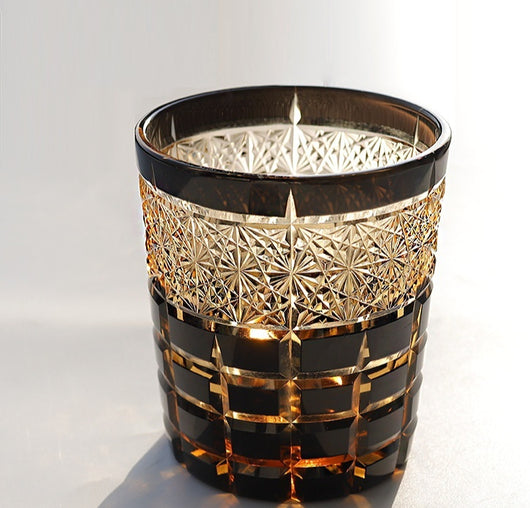 Vaso de Cristal Asterismo Estilo Edo Japonés - Image 28