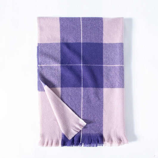 Chal de Cachemira Artificial Grueso para Mujer - Abrigo Cálido de Invierno - Image 9