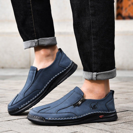 Zapatos Casuales de Cuero con Cordones para Hombre - Estilo Outdoor - Image 15