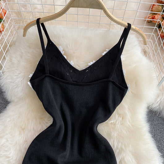 Vestido Tejido Entallado para Mujer con Abertura Lateral - Image 10