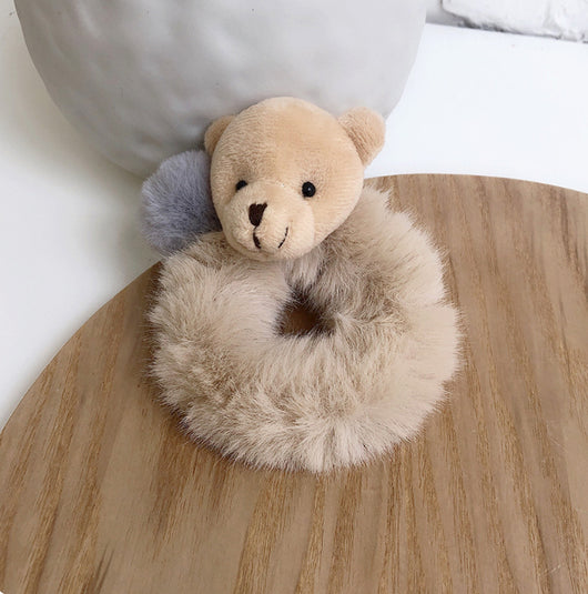 Elástico para Cabello Osito Peludo - Accesorio Lindo para Niñas - Image 17
