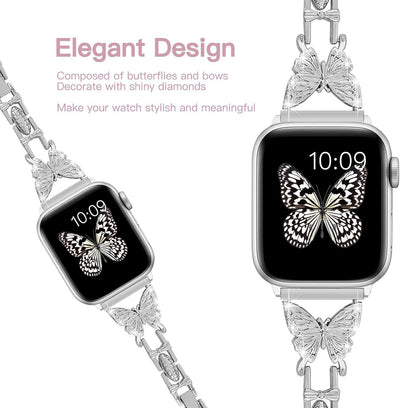 Correa de Reloj con Mariposa de Diamantes - Talla Pequeña - Image 31