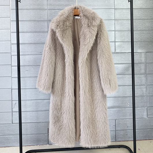 Abrigo Blazer Largo Elegante para Mujer - Sobretodo Clásico - Image 5