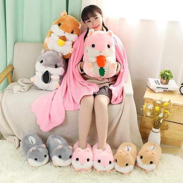 Pantuflas de Pareja Acolchadas Antideslizantes con Diseño Infantil