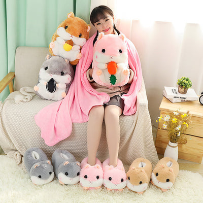 Pantuflas de Pareja Acolchadas Antideslizantes con Diseño Infantil