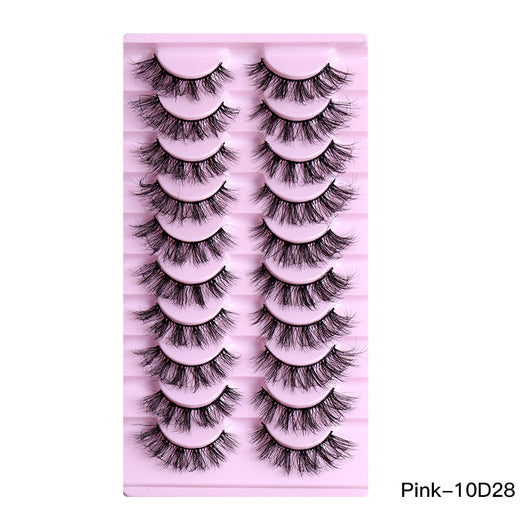 10 Pares de Pestañas Rizadas Naturales Voluminosas - Image 11