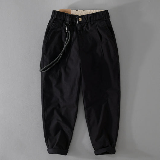 Pantalones Overol Japoneses Holgados para Hombre - Image 8