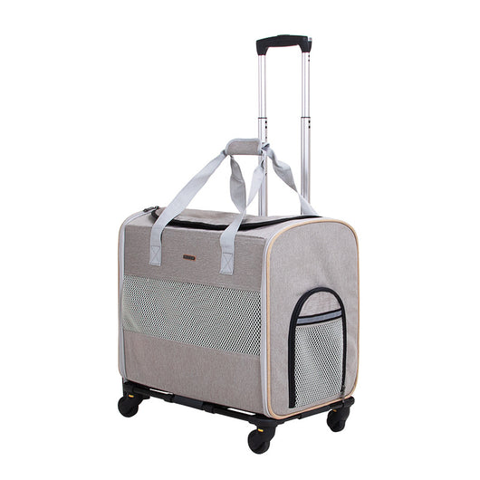 Carrito Transportador Plegable para Mascotas con Bolsa Desmontable - Image 3