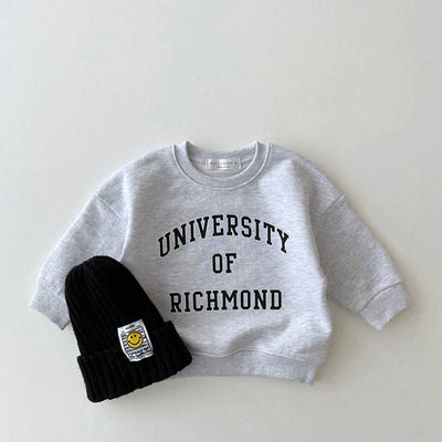 Sudadera Infantil Cuello Redondo con Alfabeto Brillante - Image 24