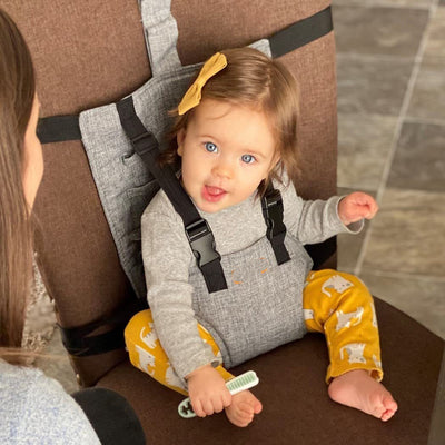 Cinturón de Seguridad Ajustable para Silla de Comer Infantil