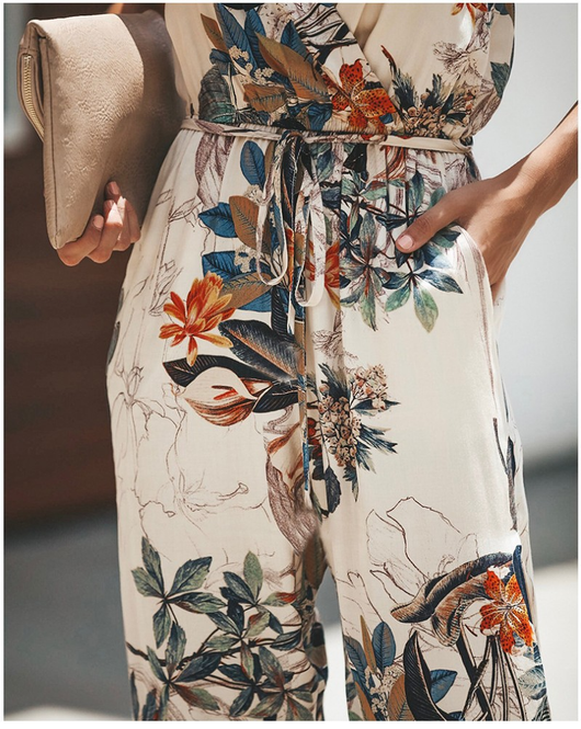 Mono Floral de Tirantes Finos para Mujer - Image 9