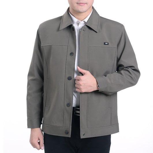 Chaqueta Casual de Otoño para Hombre Maduro - Image 11