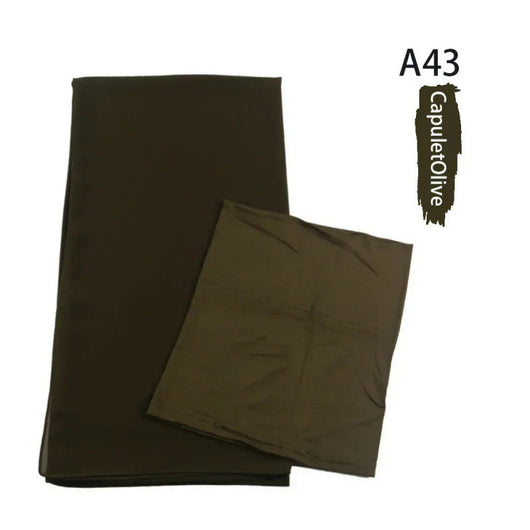 Conjunto de Gorra Base y Pañuelo Chiffon a Juego - Image 33