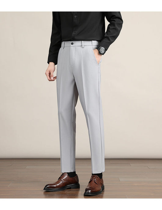 Pantalón de Vestir Hombre Coreano Corte Drop-crotch Tendencia - Image 20