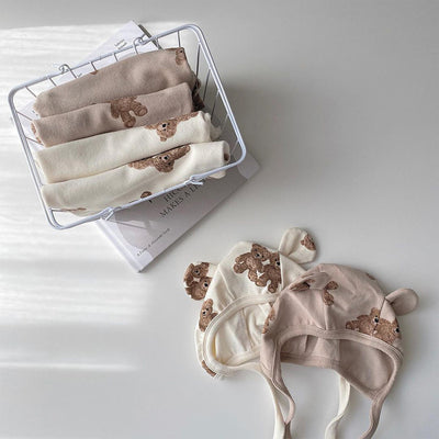 Romper con Capucha Estampado Osito para Bebé - Image 8