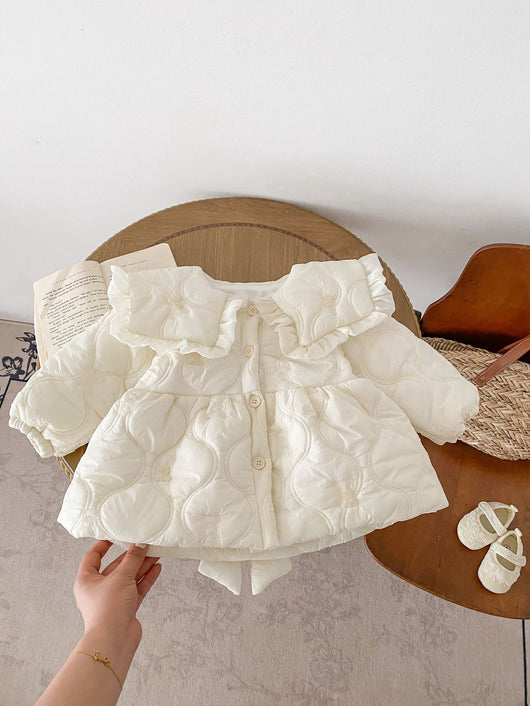 Abrigo Acolchado de Algodón para Niñas - Abrigo Cálido de Invierno - Image 18