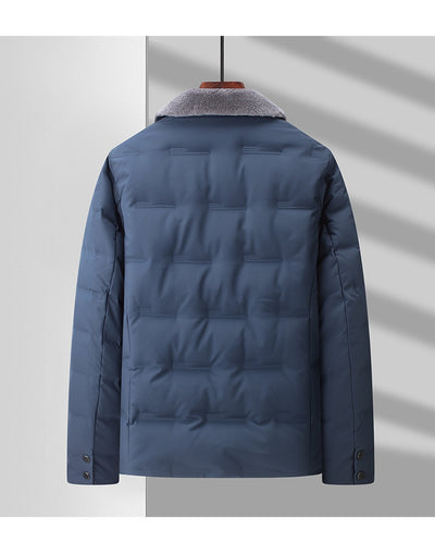 Blazer Ejecutivo de Lana con Solapa Desmontable - Image 12