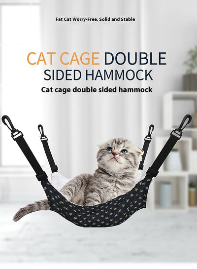 Cama Colgante para Gatos con Forro de Lana - Hamaca Térmica para Mascotas - Image 16