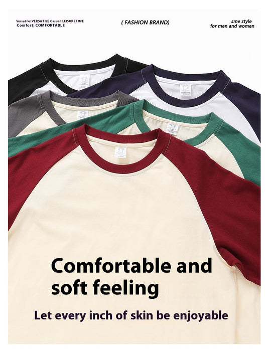 Playera Raglan Contraste 230g para Hombre - Comodidad de Verano - Image 22