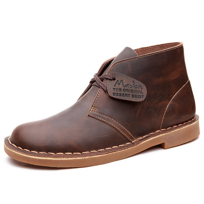 Botas Martin Retro Bajas de Cuero Genuino para Hombre - Image 5