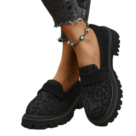 Mocasines Plataforma Cómodos Estilo Británico en Cuero Premium - Image 5