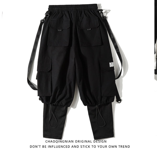 Pantalones Cargo Funcionales Desmontables Tendencia Street Wear