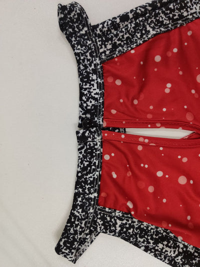 Blusa Hombros Descubiertos Talla Grande con Mangas Farol Estampada - Image 23