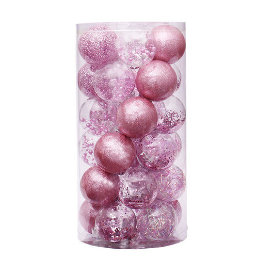 Set de Esferas Navideñas Transparentes con Colgante - Image 4