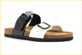 Sandalias de Corcho Planas a Juego para Parejas - Estilo Ins Verano Playa Talla Grande - Image 2